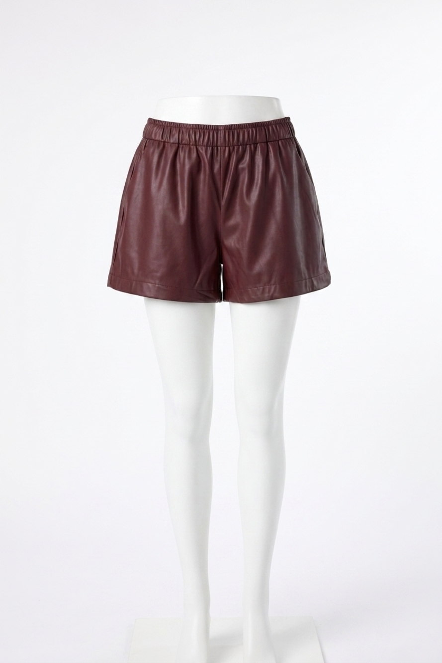 NEW CROSBY BY MOLLIE BURCH cailan mid-thigh short in maroon